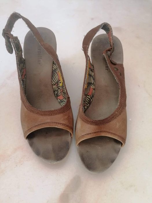 Sandálias Cunha pele