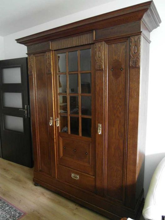 BIBLIOTEKA oryginał z okresu międzywojennego po renowacji