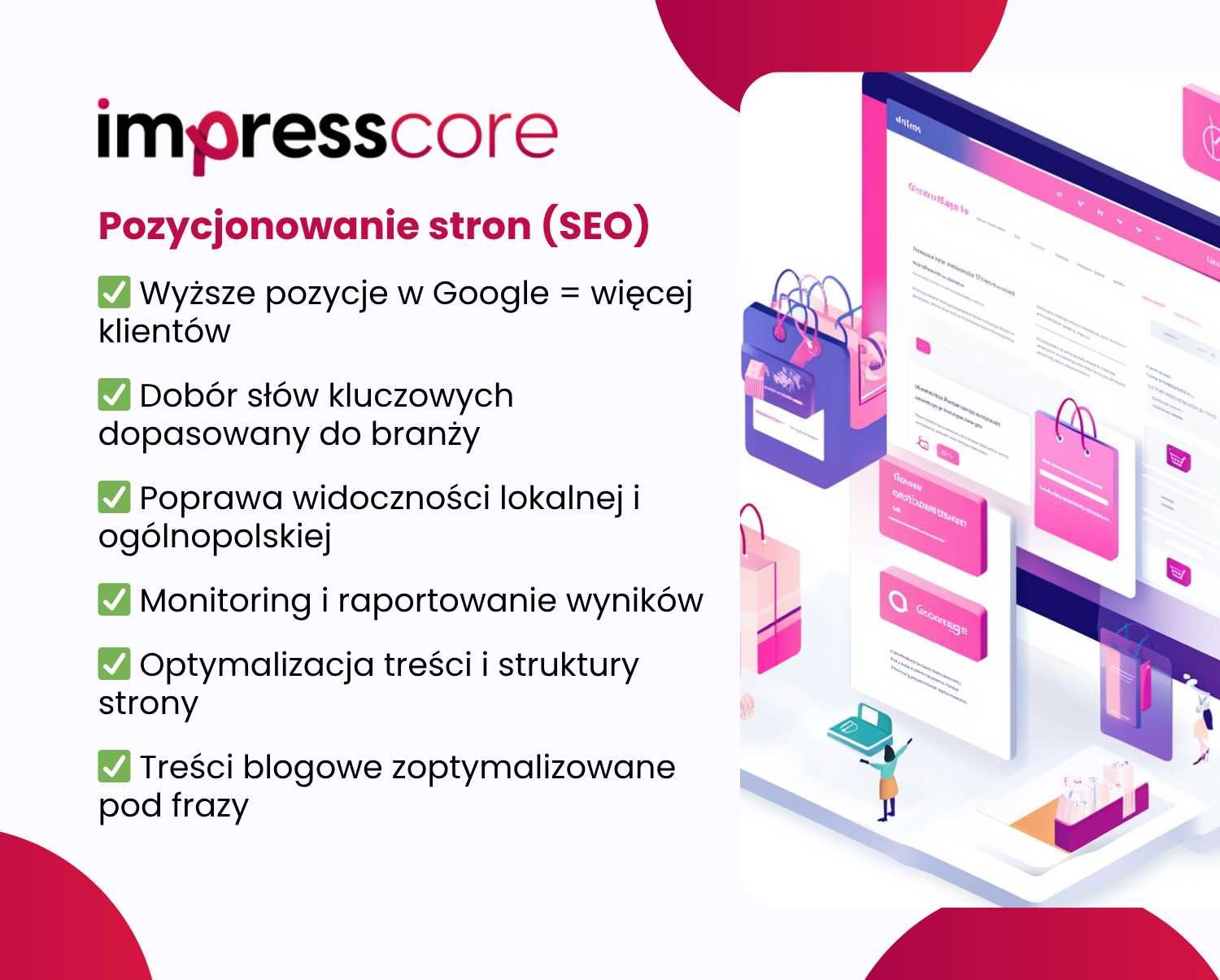 Strona Internetowa WWW | Wordpress | Shoper | SEO | Pozycjonowanie