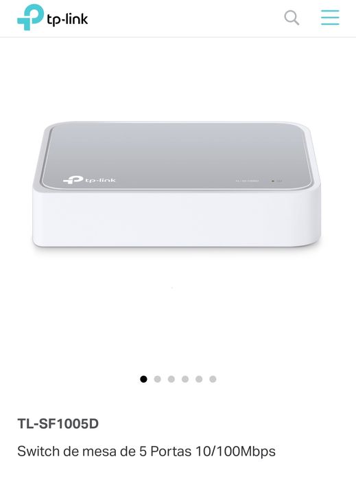 TP-Link TL-SF1005D 5 portas (novo)