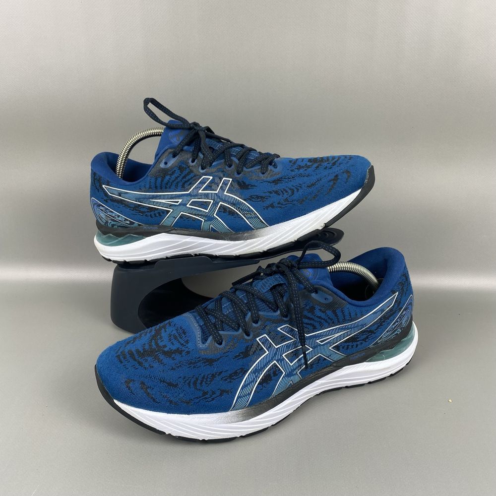 Бігові кросівки Asics Gel Cumulus 23 Black/Blue 1011B012 Оригінал