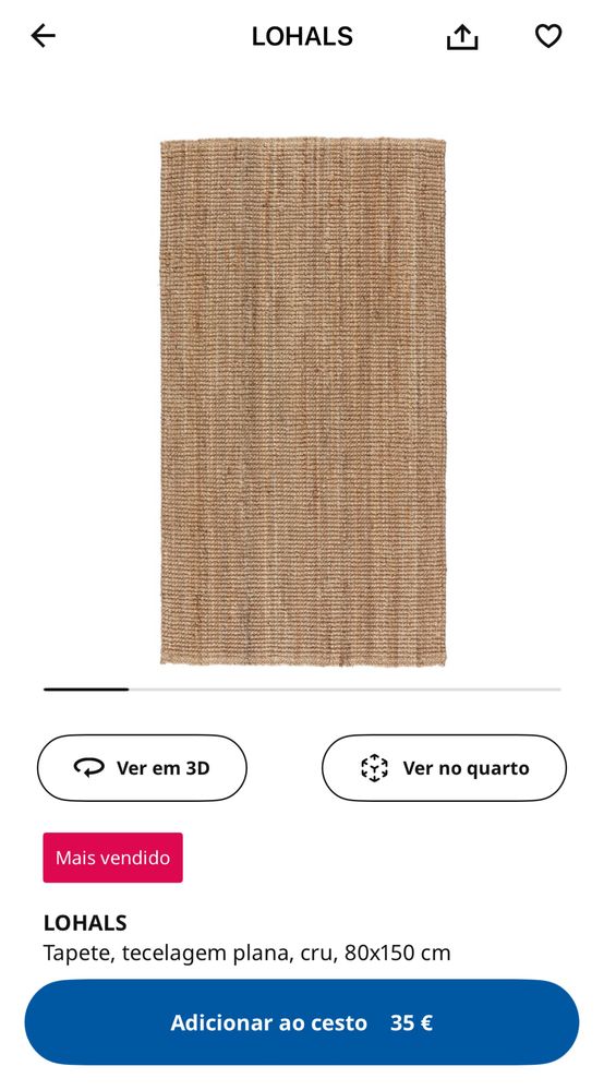 Tapete Lohals 80*150