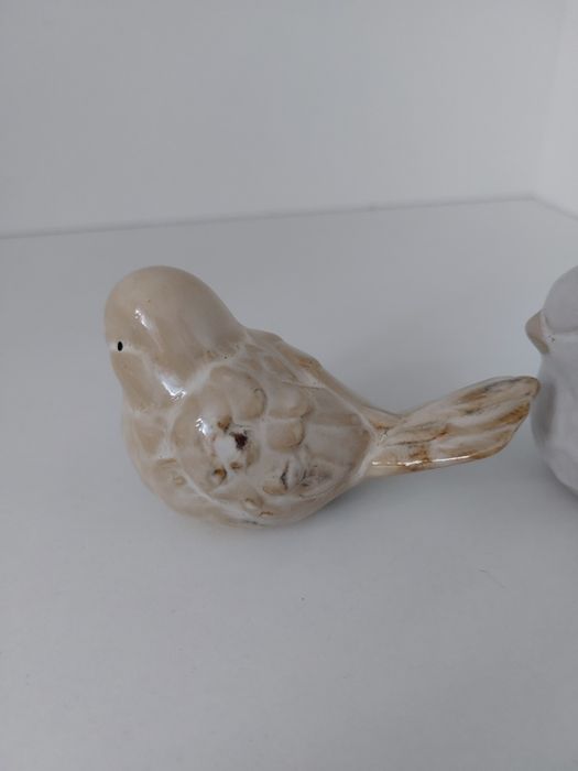 Zestaw porcelanowe ptaki