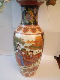 Orientalny chiński wazon 60 cm wysokość Vintage