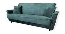 Wersalka Sofa Loft rozkładana z pojemnikiem Kanapa Sztruks