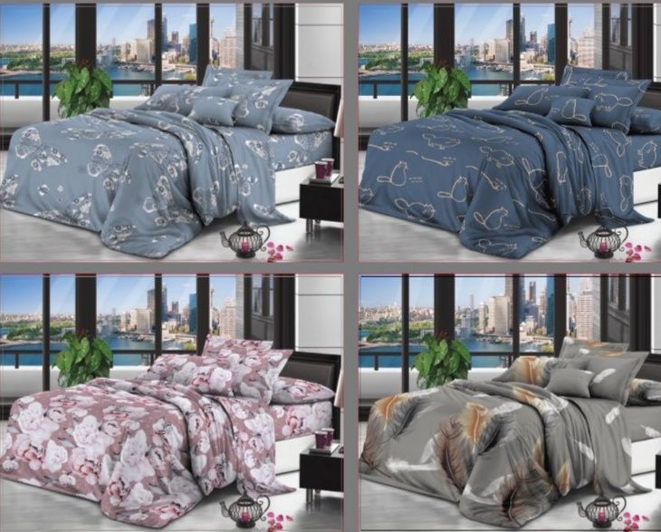 Постільна білизна, фланель (Постельное белье, комплект)