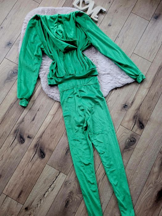 Dres welurowy Brandenburg komplet dresowy dres s