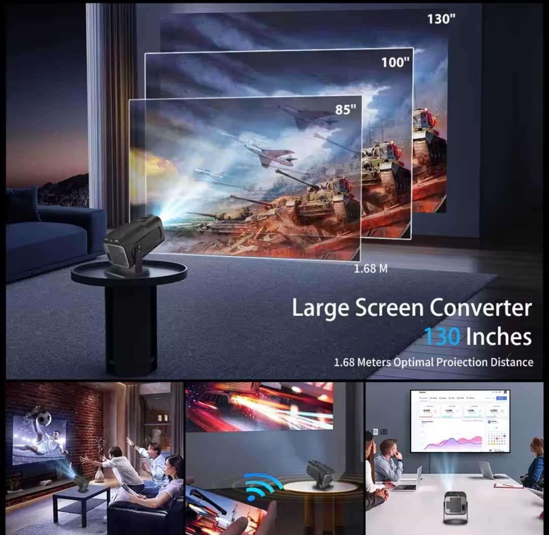 Projektor 4k ,android,wifi yh320 mini