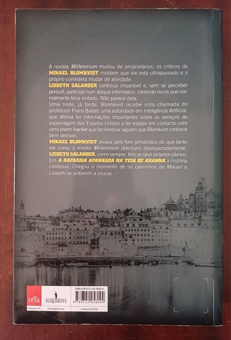 David Lagercrantz - A Rapariga Apanhada na Teia de Aranha