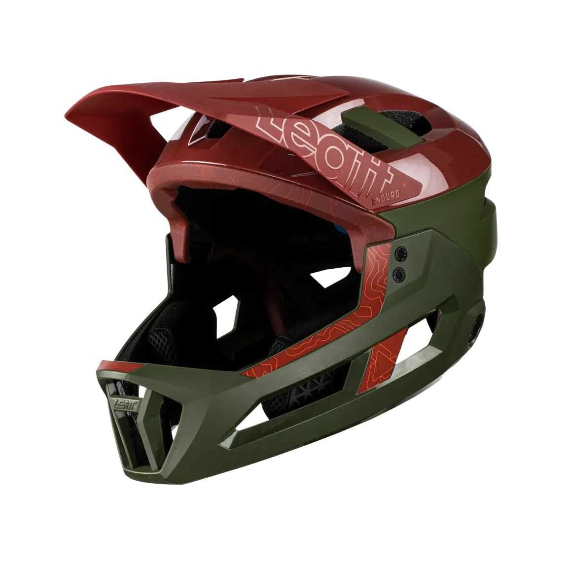 Kask fullface Leatt MTB Enduro 3.0 Pine S/M/L 3w1