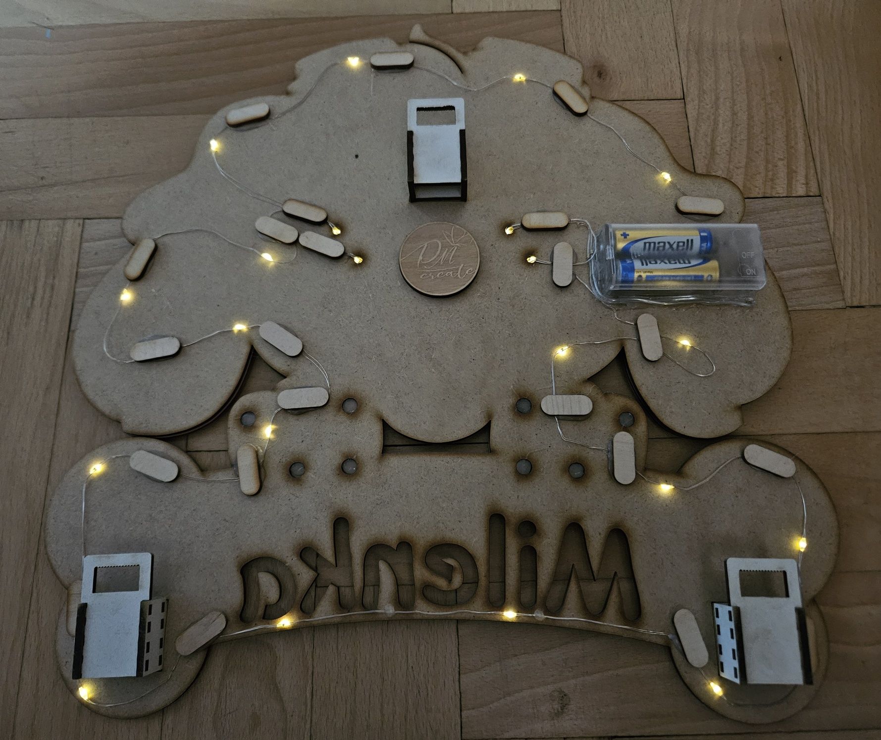 lampka ścienna Psi Patrol imię Milenka