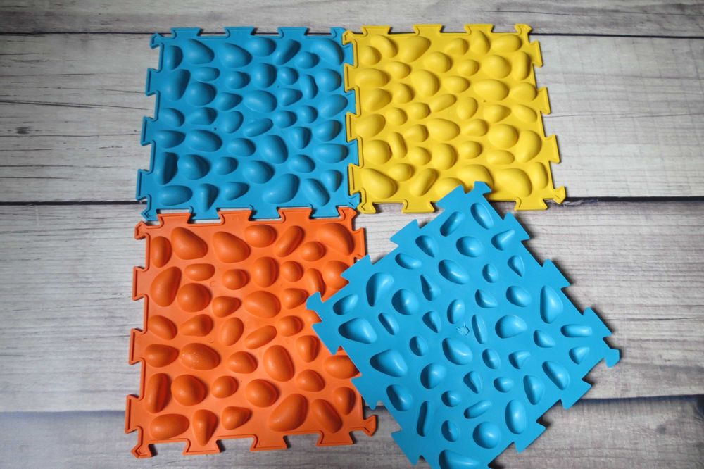 Масажный килимок Артек Ортопедичний килимок Пазл 4 шт