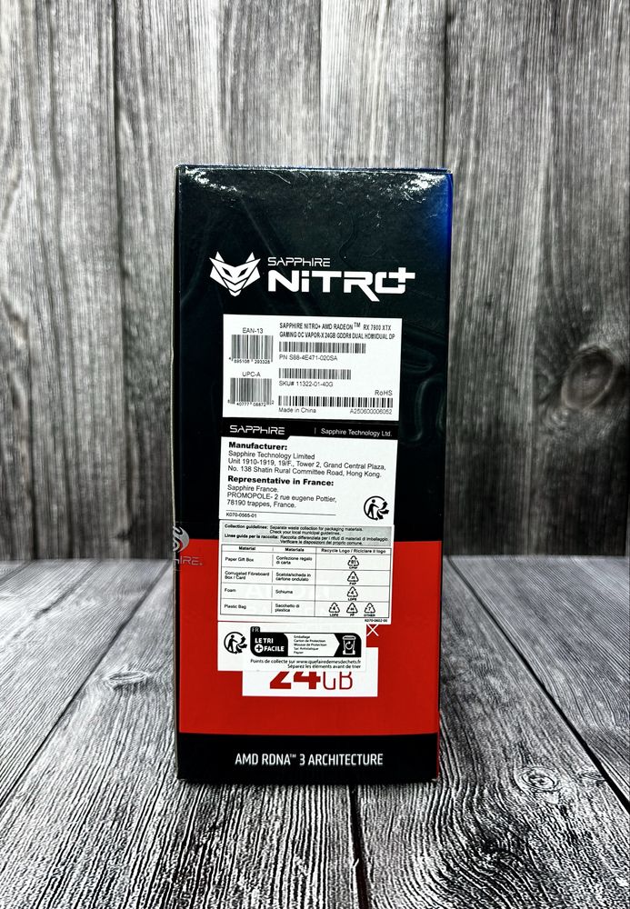 SAPPHIRE NITRO+ Vapor-X AMD Radeon RX 7900 XTX Gaming OC 24GB. New!