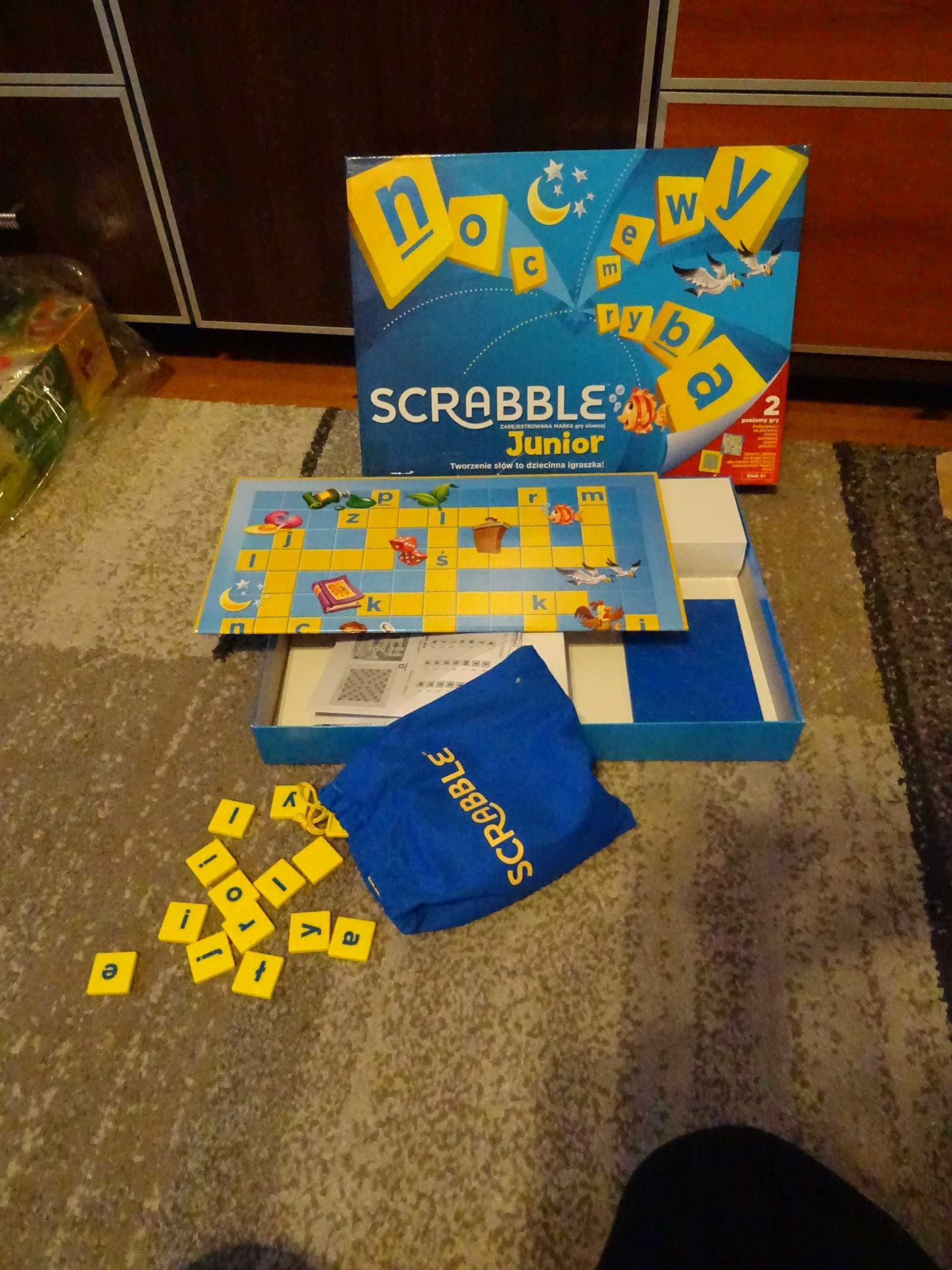 Mattel gra scrabble junior polska wersja  Y9735