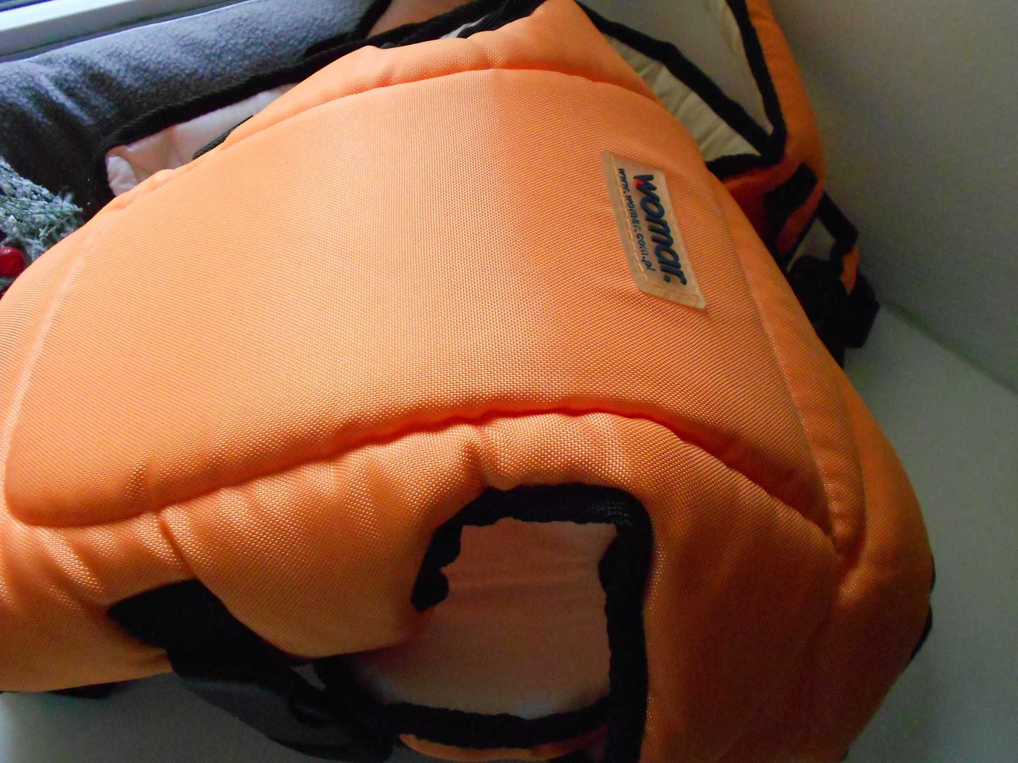 Womar oryginalne ergonomiczne nosidełko nosidło pomarańczowe