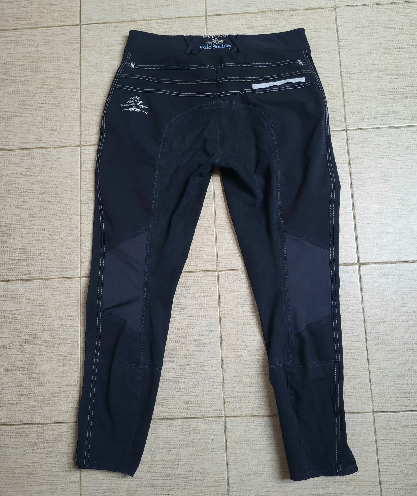 spodnie jeździeckie bryczesy, spodnie do jazdy konnej HV Polo 42/XL