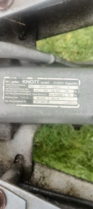 Przyczepa dwuosiowa 750