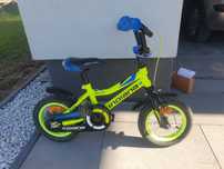 Rower dziecięcy INDIANA Rock Kid 12 cali Limonkowy