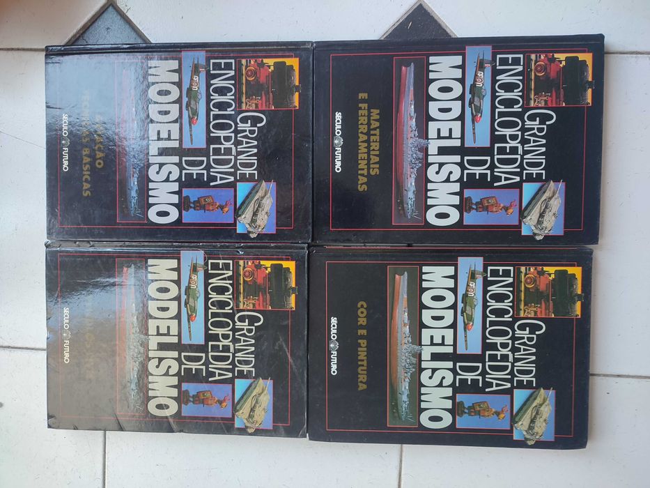 Grande Enciclopédia do Modelismo - 4 volumes