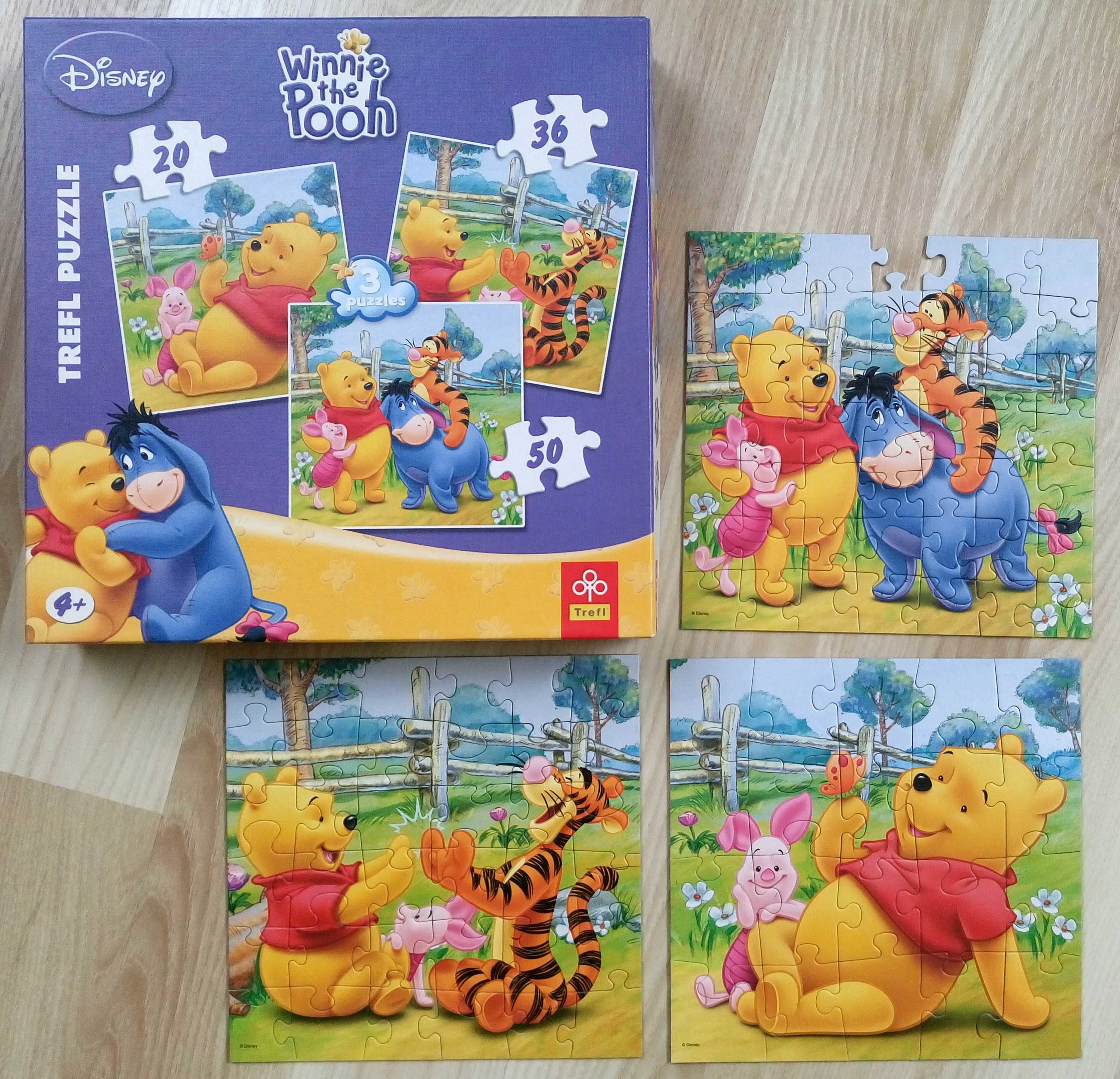 Puzzle Kubuś Puchatek