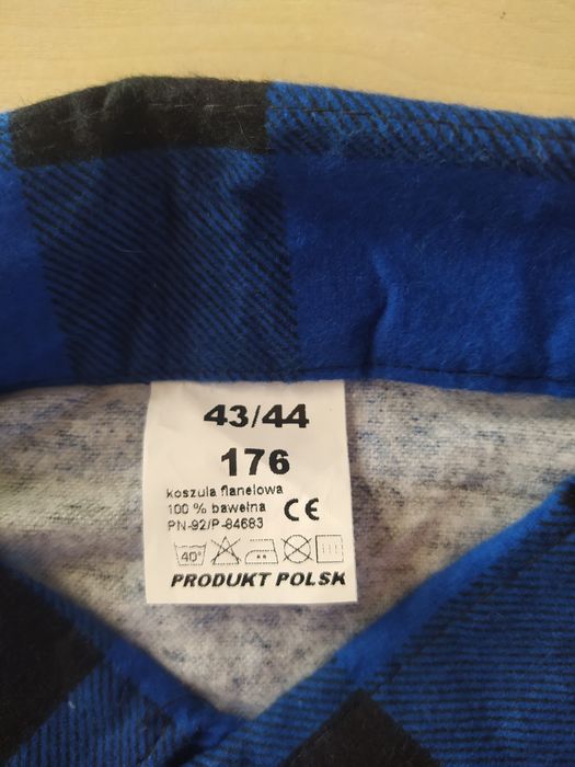 Męska koszula w kratę