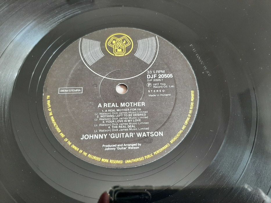 Johnny Guitar Watson - A Real Mother - Europa - Vinil LP