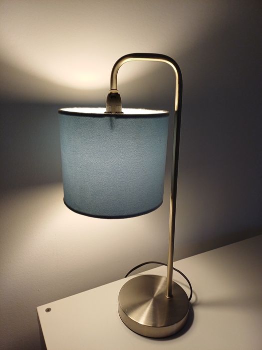 Candeeiro de mesa (azul)