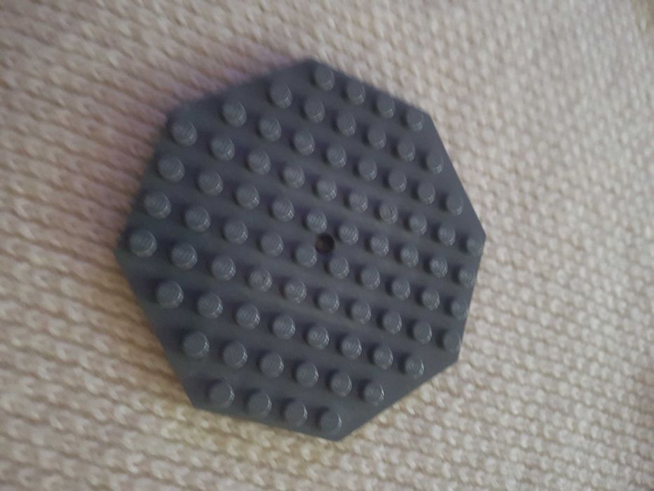 Lego placa 10x10 octogonal 89523