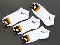 Носки короткі NIKE чоловічі. Шкарпетки короткі білі. Носки низькі