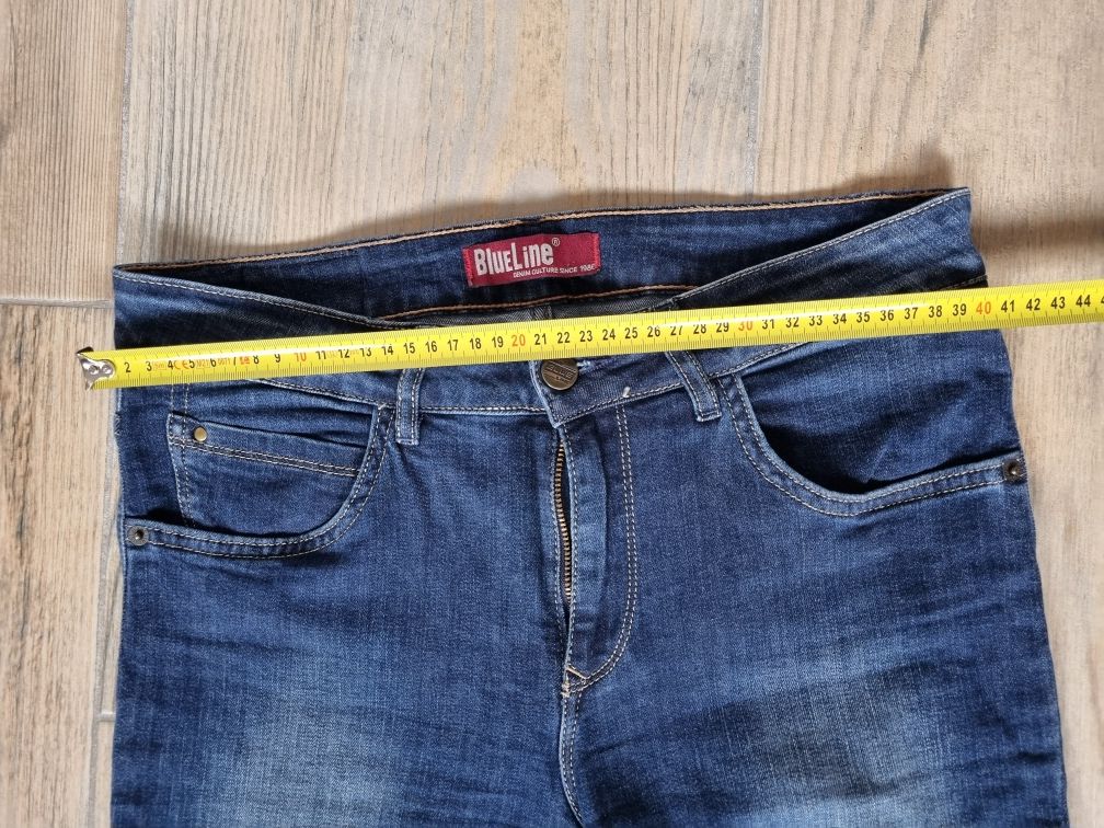 Spodnie 3 pary jeansy dżinsy czarne cygaretki rybaczki blue lime