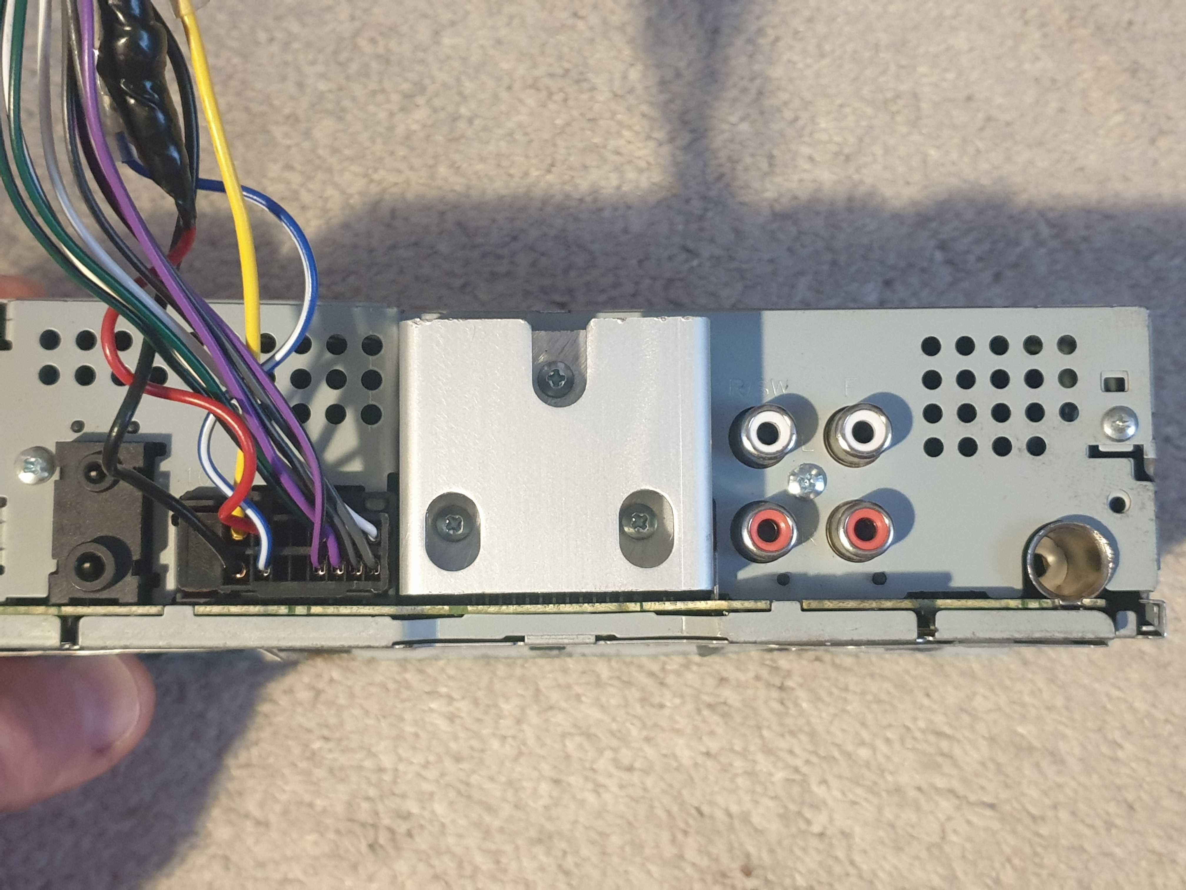 Pioneer MVH-X380BT Bluetooth mikrofon, ramki BOX ładne
