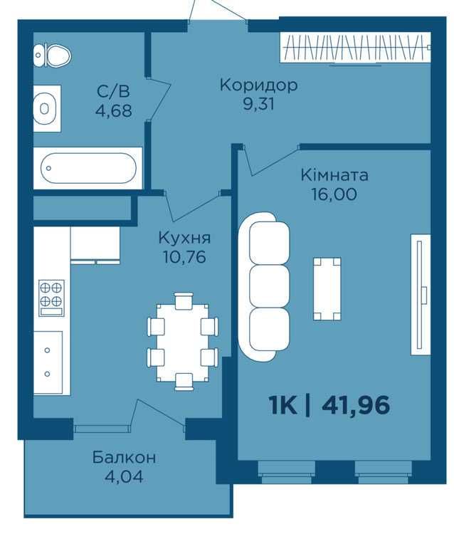 1 кім. квартира р-н БАМ можливе розтермінування