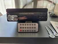 Radio samochodowe z wysuwanym ekranem BLUETOOTH,USB,AUX,SD,RDS + pilot