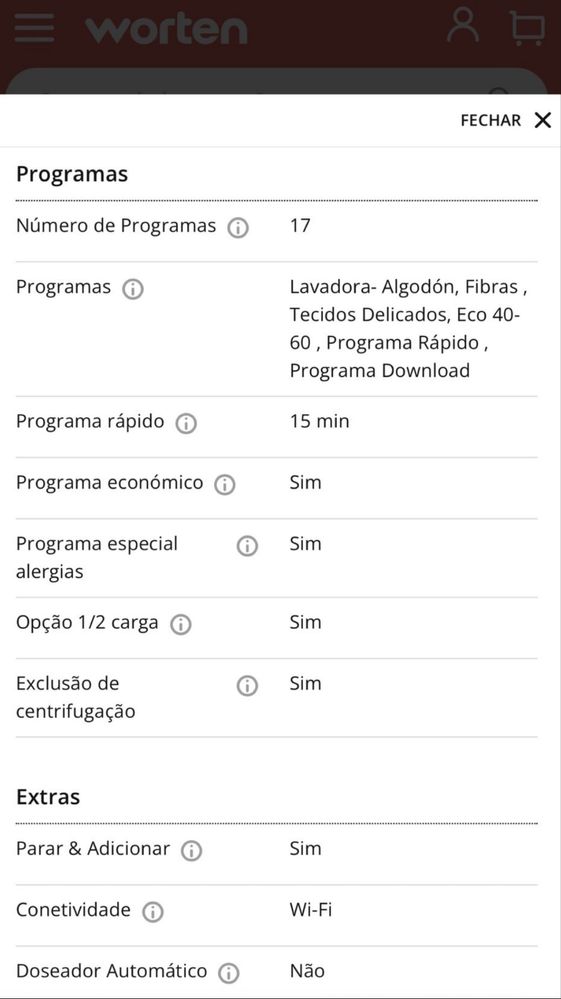 LG Washtower - Máquina lavar/secar roupa - Nova e Selada
