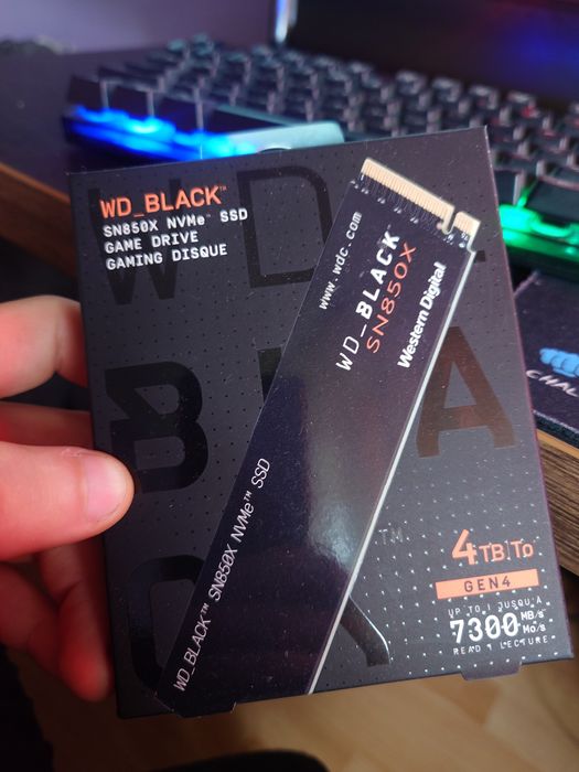 Ssd 4tb WD_BLACK SN850X
