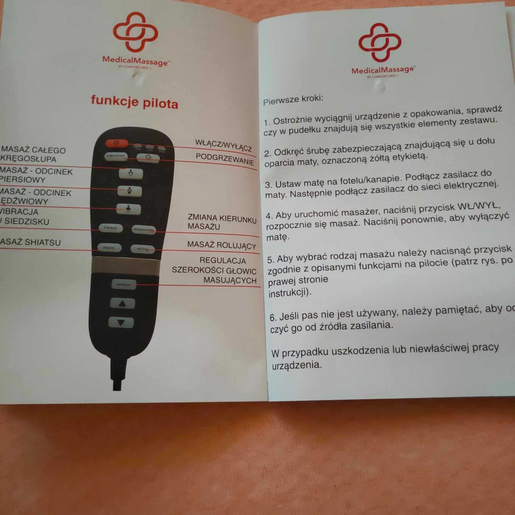 Mata Masująca Medical Massage