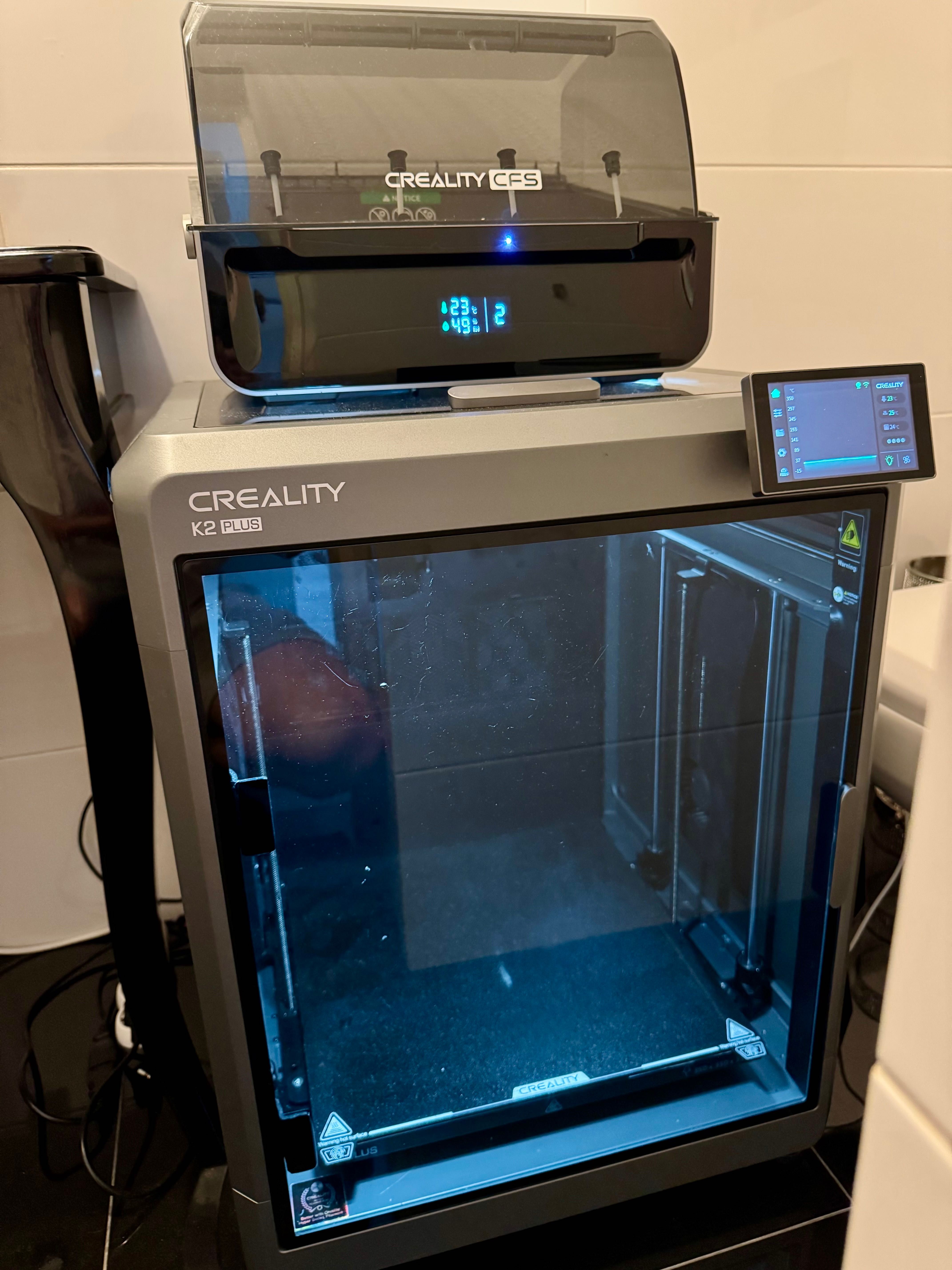Drukarka 3D Creality K2 Combo w bardzo dobrym stanie, gwarancja