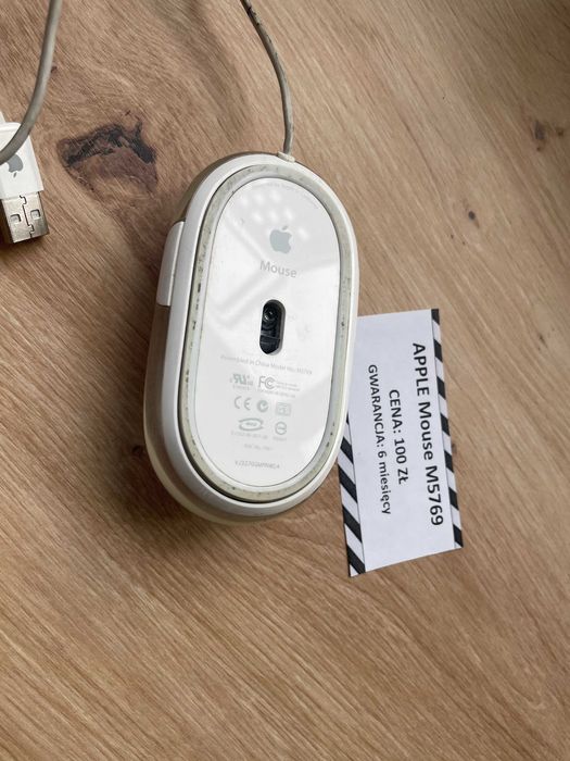 Myszka Kolekcjonerska Apple Mouse M5769 + Gwarancja 6 miesięcy