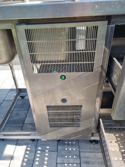 Nalewak do piwa rollbar zlewozmywak dwukomorowy  nierdzewny