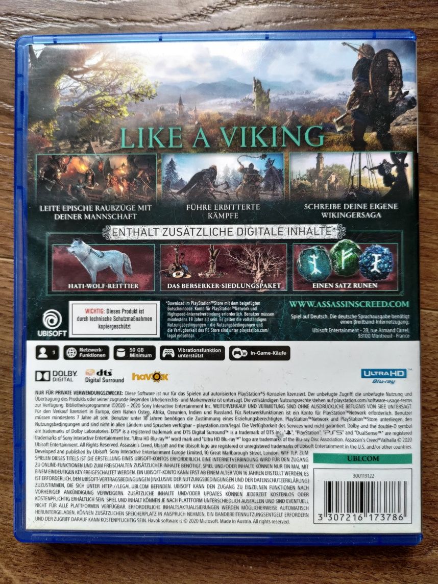 Assassin's Creed Valhalla PS5