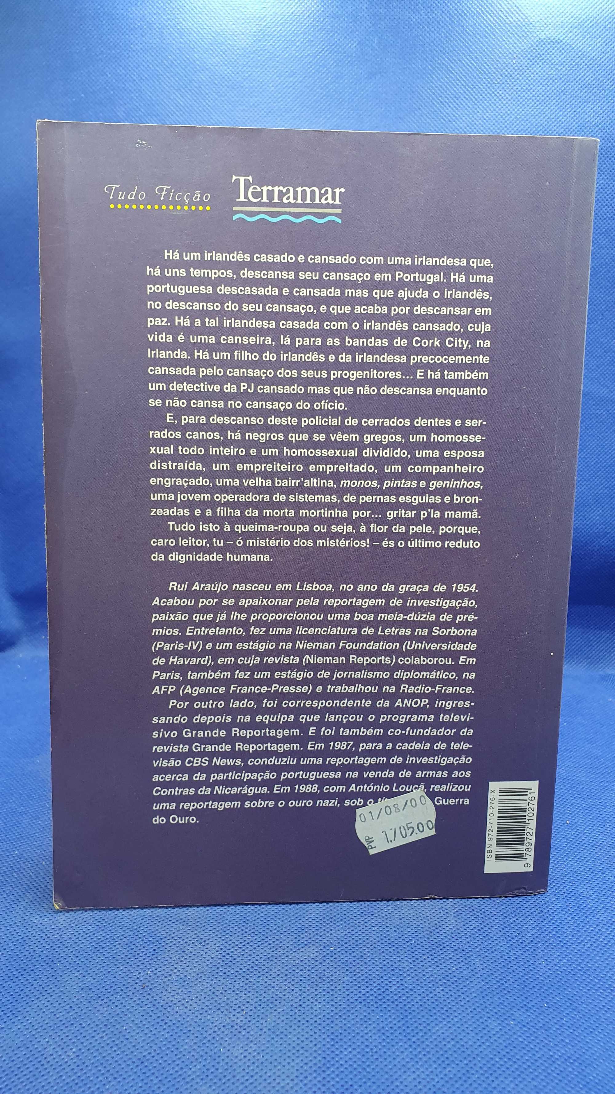Livro - REF PAR2 - Rui Araújo - Á Queima Roupa