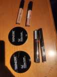Maquilhagem olhos , pó e lipgloss