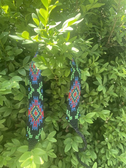 Чокер з чешського бісеру