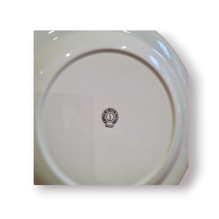 Prato Decorativo Sacavém – Pássaro e Flores de Cerejeira (22,5 cm)