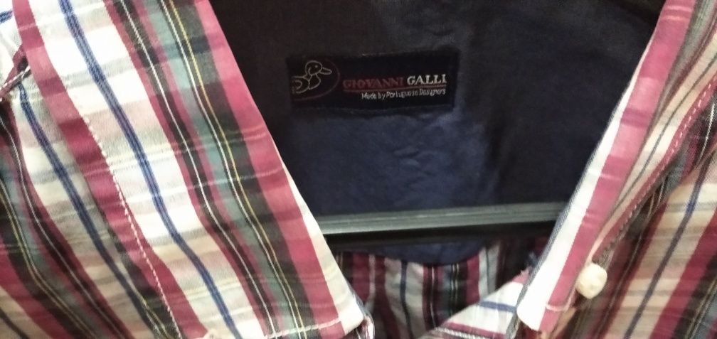 Camisas de algodão M/L