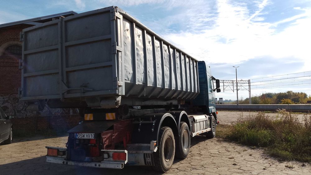 Volvo FH 16.580 hakowiec. Zamiana