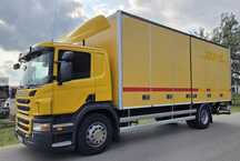 Scania P 280  izoterma 4x2 EURO 5 otwierany bok kontener  Laweta rama do zabudowy bdf 230