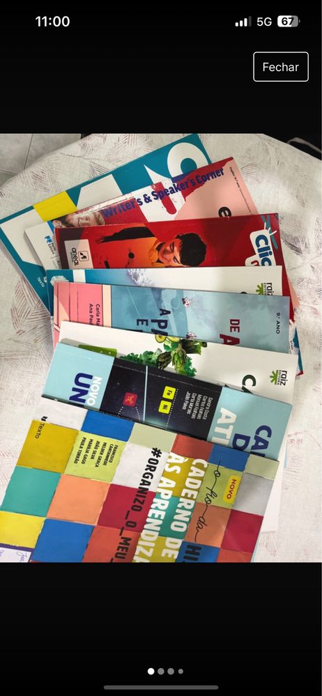 Livros de fichas 9 ano