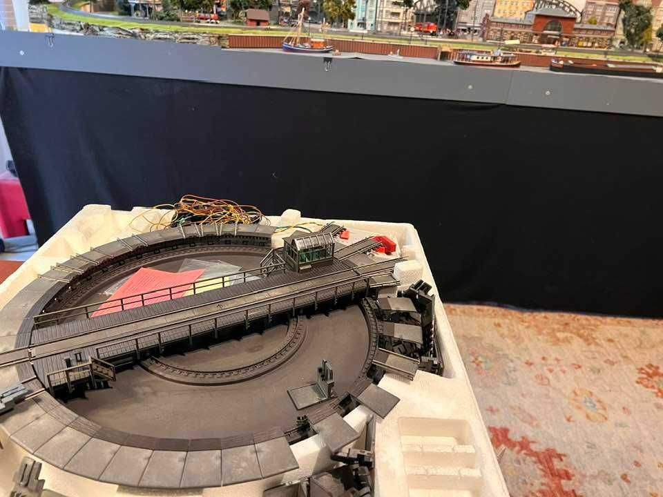Märklin 7286. Plataforma Giratória H0 – para Maquetes Ferroviárias