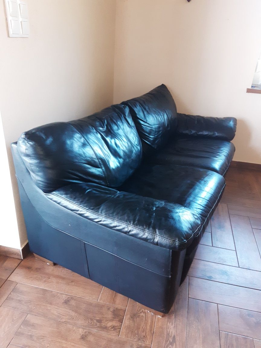 Sofa skóra ikea z funkcją spania